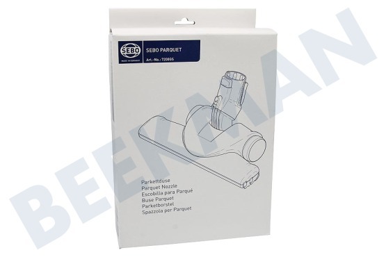 Sebo Stofzuiger Parket-zuigmond Met paardenhaar