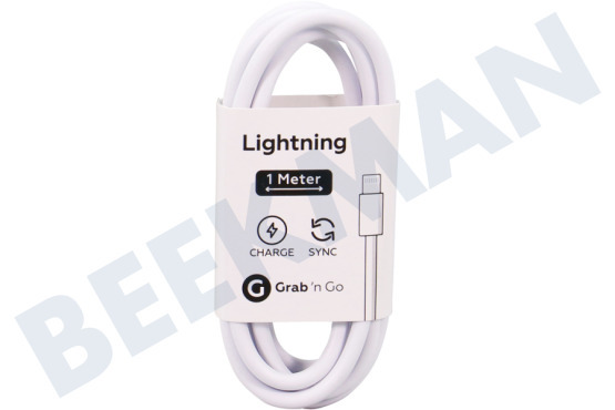 Apple  USB Kabel geschikt voor Apple Apple 8-pin Lightning connector, 100cm, Wit