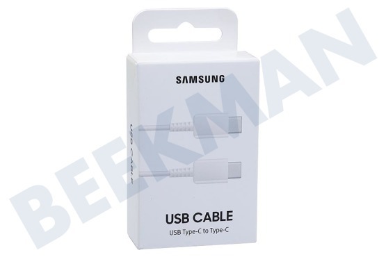 Samsung  EP-DA705BWEGWW USB-C naar USB-C Kabel, 1 Meter, Wit