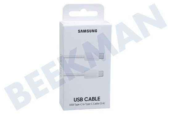 Samsung  EP-DN975BBEGWW USB-C naar USB-C Kabel 45W, 1 meter, Wit