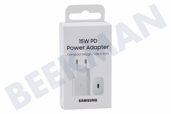 Samsung  EP-T1510NWEGEU Samsung USB-C Oplader Wit