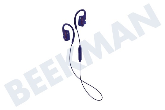 JVC  HA-EC30BT-A Draadloze In Ear Sport Hoofdtelefoon Blauw