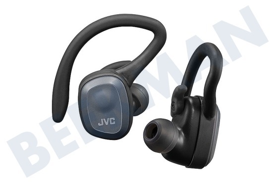 JVC  HA-ET45T-BU Wireless Sport Dual Support Headphones Black