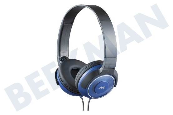 JVC  HA-S220-A-E On Ear Lichtgewicht Hoofdtelefoon Blauw