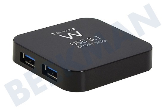 Ewent  EW1134 4-Poorts USB 3.1 Gen1 (USB 3.0) Hub