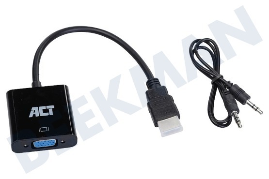 ACT  AC7535 HDMI naar VGA Converter met audio