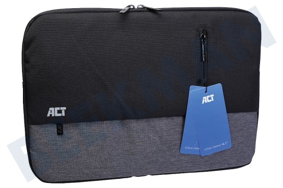 ACT  AC8540 Urban Notebook Sleeve 14,1 inch Zwart/Grijs