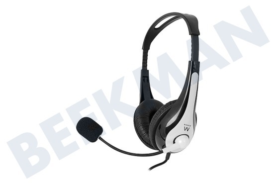 Ewent  EW3562 Stereo headset met microfoon en volumeregeling