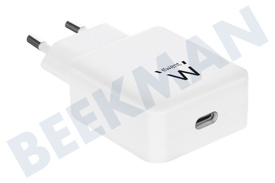 Universeel  EW1315 1-Poorts USB-C Thuislader 18W met Power Delivery