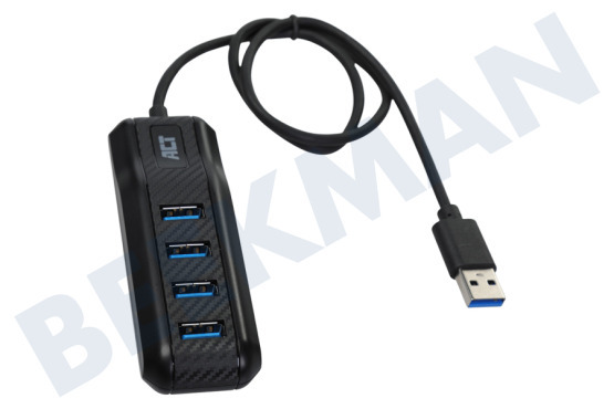 ACT  AC6320 USB-A hub 3.0, 4 poorts USB-A