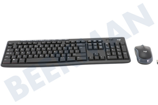 Logitech  920-004508 MK270 Keyboard + Muis US Layout