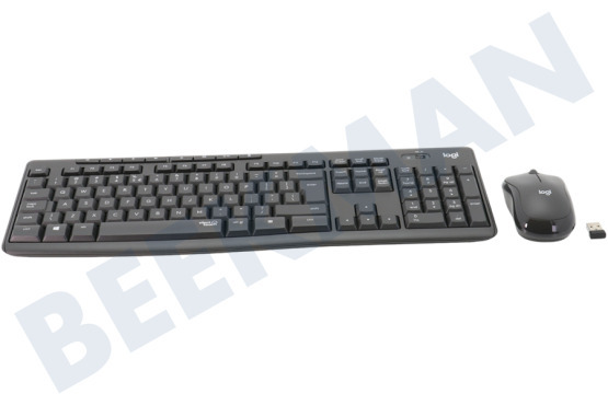 Logitech  920-009800 MK295 Silent Keyboard + Muis US Layout