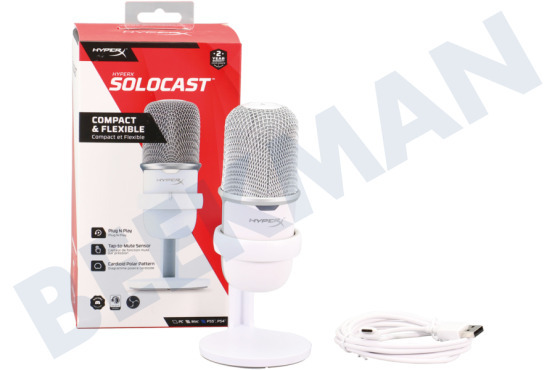 HyperX  519T2AA Microfoon SoloCast Wit