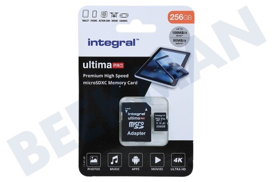 Integral  UltimaPro High Speed Micro SDXC Class 10 256GB