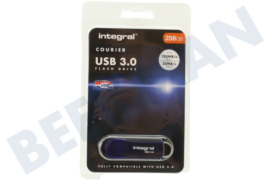 Integral  INFD256GBCOU3.0 Courier USB 3.0 Flash Drive Memory Stick
