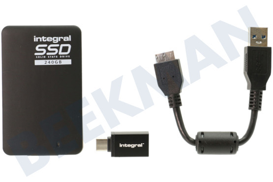 Integral  INSSD240GPORT3.0 Portable SSD USB 3.0 240GB