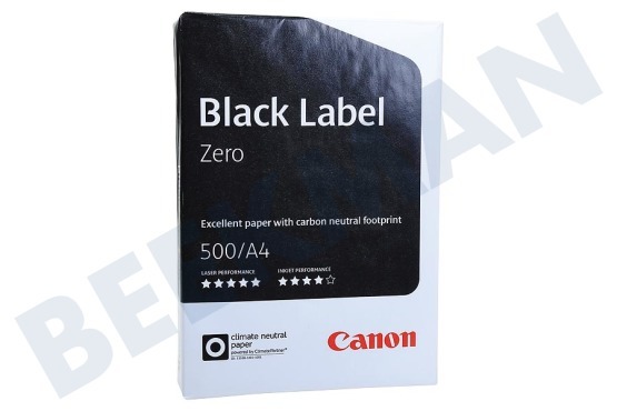 Universeel  Papier Kopieerpapier Black Label Zero 500vel