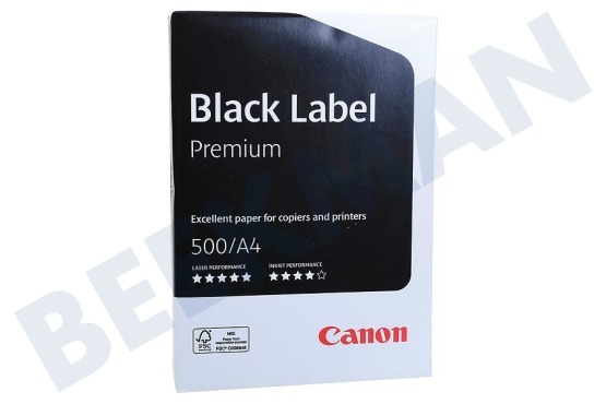 Canon  Papier Kopieerpapier Black Label Premium 500vel