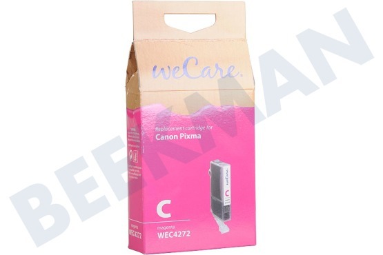 Wecare Canon printer Inktcartridge CLI 521 Magenta