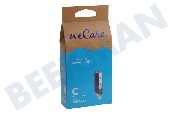 Wecare  Inktcartridge CLI 526 Cyan