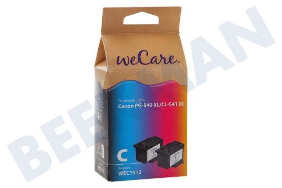 Wecare  Inktcartridge PG 540 XL Black CL 541 XL Color