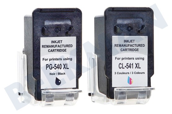 Easyfiks  PG-540XL + CL-541XL Inktcartridge PG540XL Black CL541XL Color Combipack