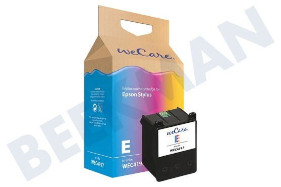Wecare Epson printer Inktcartridge Kleur (met chip) 3x
