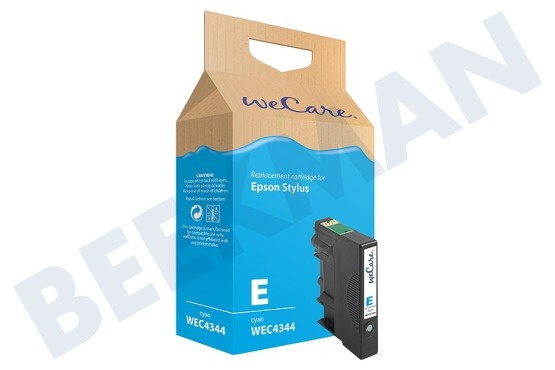 Wecare Epson printer Inktcartridge T0712 Cyan