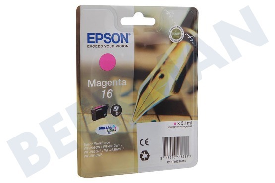 Epson  Inktcartridge 16 Magenta