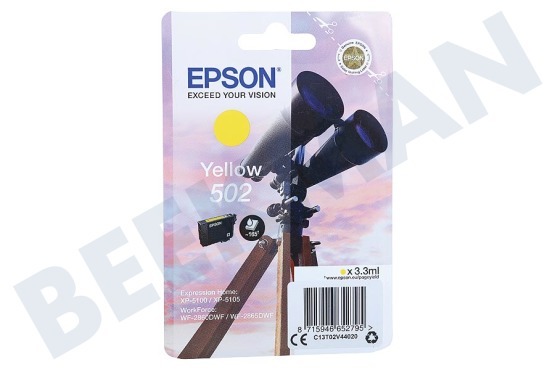 Epson  Epson 502 Yellow