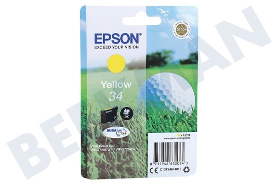 Epson  C13T34644010 Epson T3464 Yellow