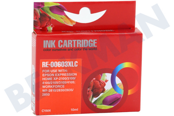 Alternatief  Inktcartridge 603 XL Cyan