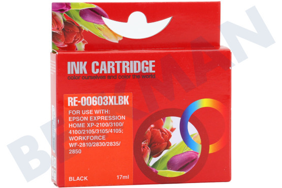 Alternatief  Inktcartridge 603 XL Black
