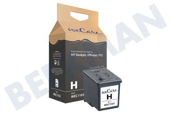 Wecare HP printer Inktcartridge No. 27 Black