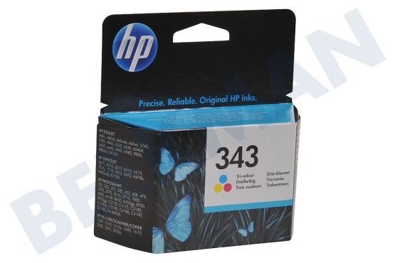HP Hewlett-Packard  HP 343 Inktcartridge No. 343 Color