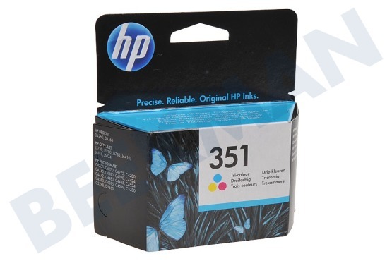 HP Hewlett-Packard  HP 351 Inktcartridge No. 351 Color