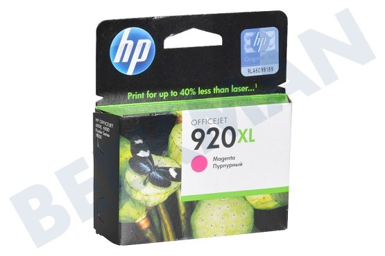 HP Hewlett-Packard HP printer HP 920 XL Magenta Inktcartridge No. 920 XL Magenta