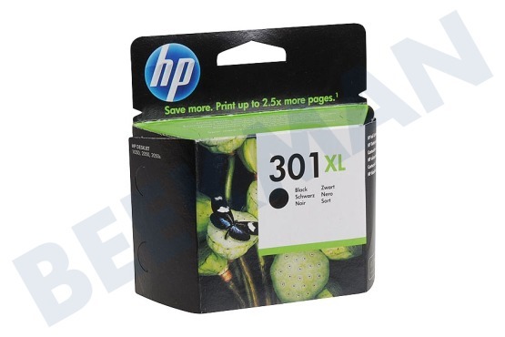 HP Hewlett-Packard HP printer HP 301 XL Black Inktcartridge No. 301 XL Black