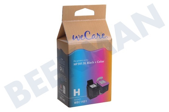 Wecare  Inktcartridge No. 301 XL Black + Color