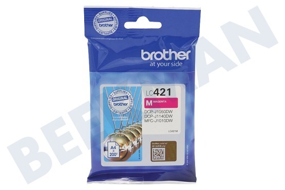 Brother  LC-421M Brother Inktcartridge LC421M Standard Capacity