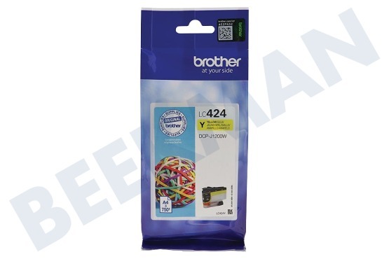 Brother  LC-424Y Brother Inktcartridge LC424Y Standard Capacity