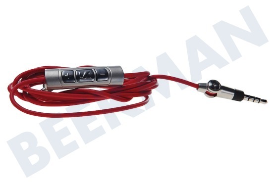 Sennheiser  552772 Sennheiser NF kabel Rood 3.5mm met afstandsbediening