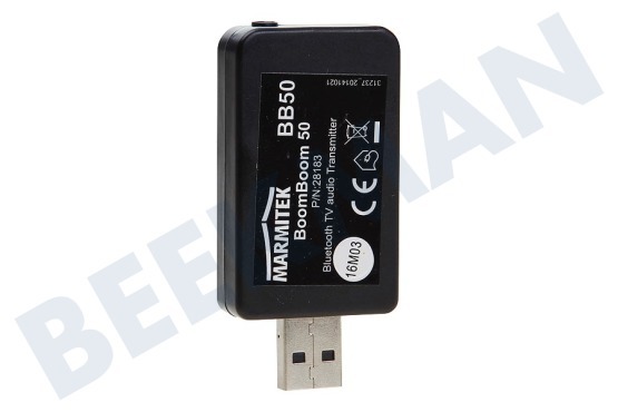 Marmitek  08199 BoomBoom 50, Bluetooth TV Audiozender