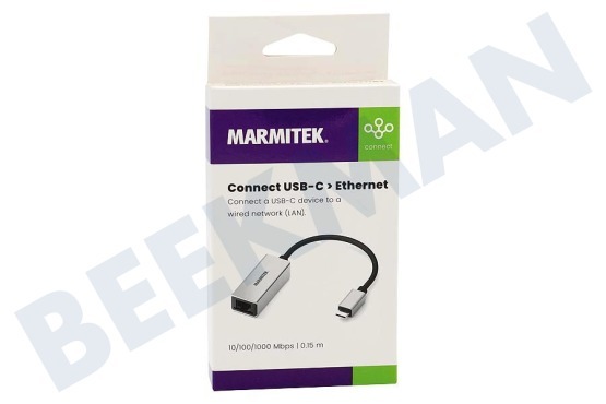 Marmitek  Adapter USB-C > Ethernet