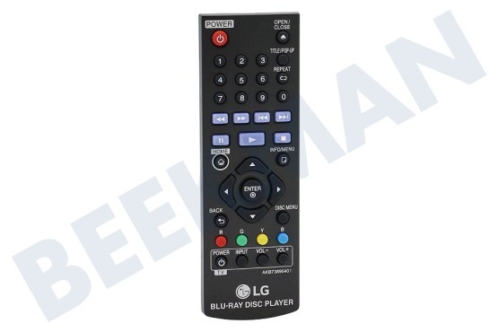 LG  AKB73896401 Remote controller Afstandsbediening