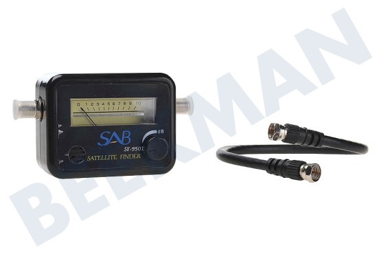 Smart  SF-9501 Satfinder Satfinder VU-meter geluidsindicator+kabel