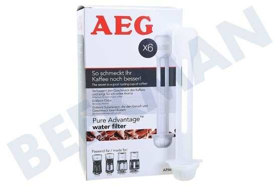 AEG Koffiezetapparaat APAF6 Pure Advantage Water Filter