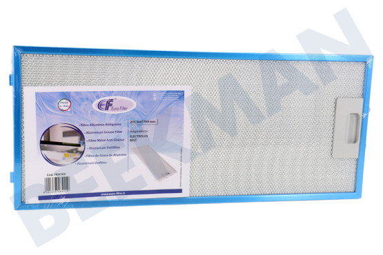 Zanker Afzuigkap Filter Metaal