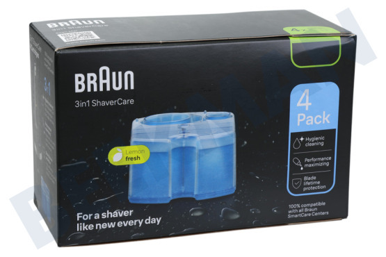 Braun  Reiniger Clean & Renew 4x