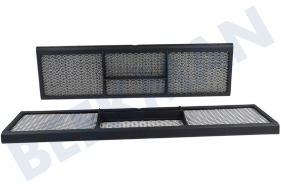 Siemens Afzuigkap Filter Aluminium, vetfilter in kookplaat